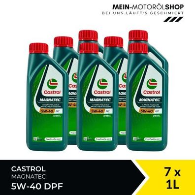 Castrol Magnatec Diesel 5W-40 DPF 7x1 Liter