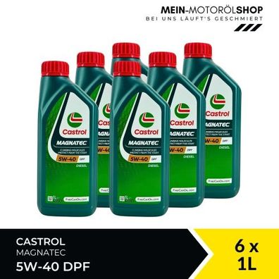 Castrol Magnatec Diesel 5W-40 DPF 6x1 Liter