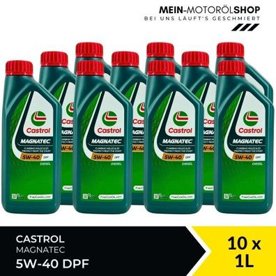 Castrol Magnatec Diesel 5W-40 DPF 10x1 Liter