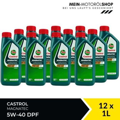 Castrol Magnatec Diesel 5W-40 DPF 12x1 Liter