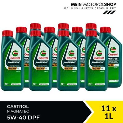 Castrol Magnatec Diesel 5W-40 DPF 11x1 Liter