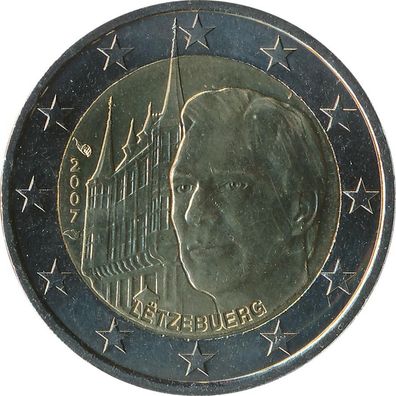 Luxemburg 2 Euro 2007 - Großherzogliches Palais*