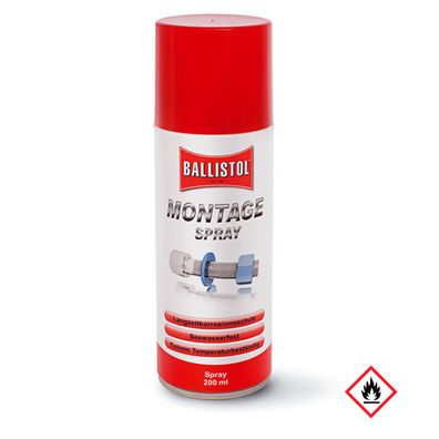 Ballistol Montagespray für Gewinde und Passungen Spraydose 200ml