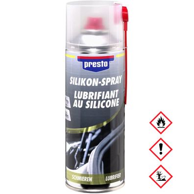 Presto Silikonspray kälteresistent leichte Auftragbarkeit 400ml