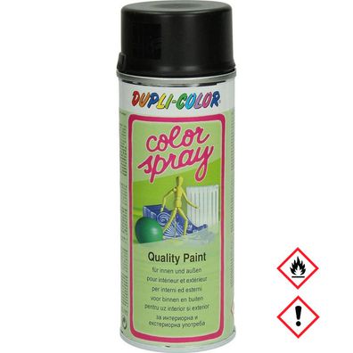 Dupli Color Color Spray Seidenmatt Schwarz Schnelltrocknend 400ml
