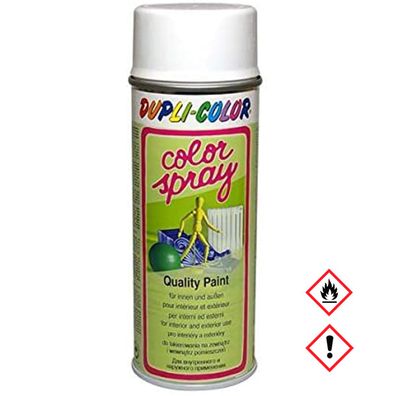 Dupli Color Color Spray Glänzend Verkehrweiss Schnelltrocknend 400ml