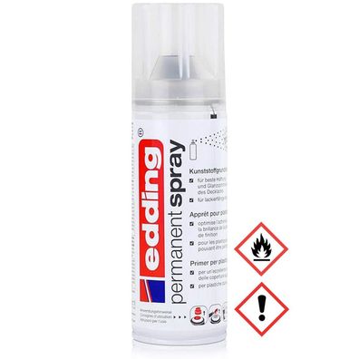 Edding Permanent Spray Premium Kunststoffgrundierung farblos 200ml