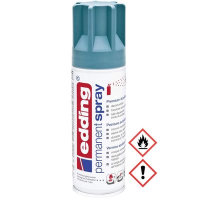 Edding Permanent Spray Premium Acryllack in petrol matt 200ml