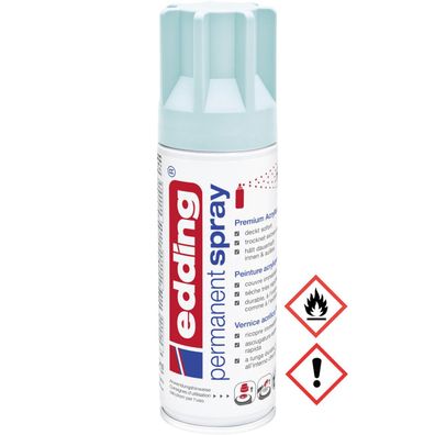Edding Permanent Spray Premium Acryllack in pastellblau matt 200ml
