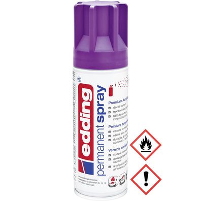 Edding Permanent Spray Premium Acryllack in beere matt 200ml