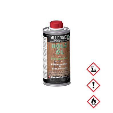 Allendo Holz Schutz Oel Innen füllendes Hartoel Hohe Füllkraft 250ml