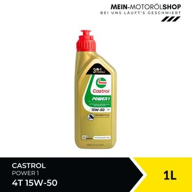 Castrol Power 1 4T 15W-50 1 Liter