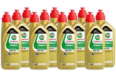 Castrol Power 1 4T 15W-50 11x1 Liter