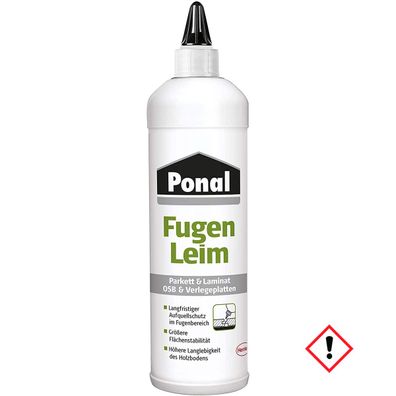 Ponal Parkett und Laminat Fugenleim Transparent Wasserfest 1000g