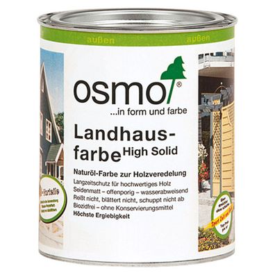 Osmo Landhausfarbe aus natürlichen Öle tannengrün außen 750ml