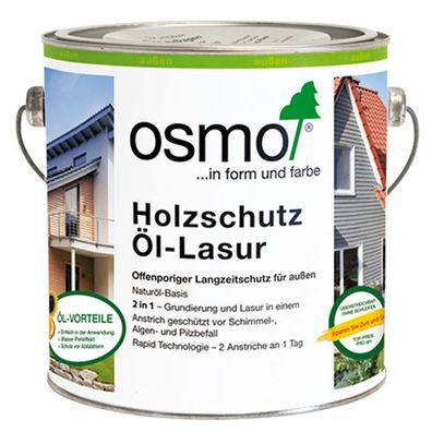 Osmo Holzschutz Öl Lasur Eiche hell für den Außenbereich 750ml