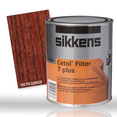 Sikkens Cetol Filter 7 Plus palisander Streichlasur Dickschicht 1000ml