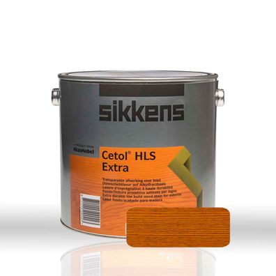 Sikkens Cetol HLS Extra Teak Lasur und Holzschutzfarbe 2500ml