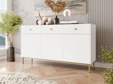 Kommode Nutero 3D3SZ Sideboard Schrank Modern Wohnzimmer Kollektion M24