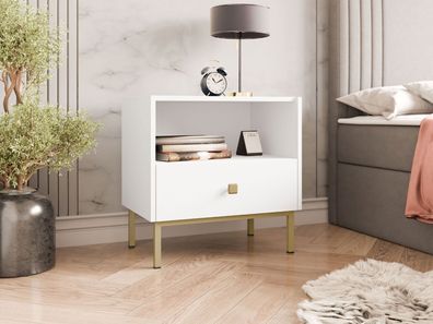Nachttisch Nutero 1SZ Nachtschrank Nachtkonsole Schlafzimmer Kollektion M24