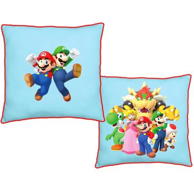 Nintendo Super Mario Kissen Laugh 40x40 cm