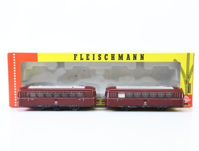 Fleischmann H0 4400 Schienenbus-Set 2-tlg. mit Beiwagen BR 998 800-7 / 798 659-9