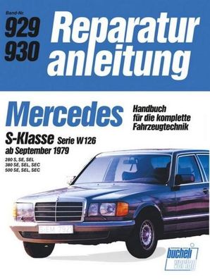 Mercedes S-Klasse Serie W ab 9/79,