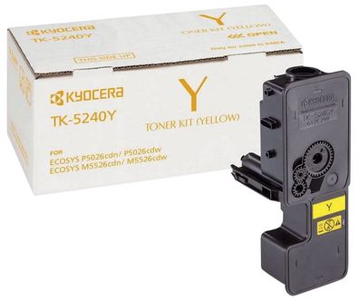 TK5240Y Kyocera-Mita Lasertoner yellow