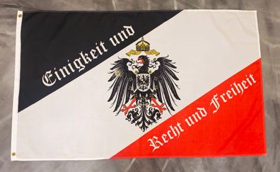 Fahne Flagge Deutsches Reich - Einigkeit Recht und Freiheit - 90 x 150 cm