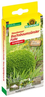 Neudorff Neudomon® BuchsbaumzünslerFalle, Nachfüllpack, 2 Depots