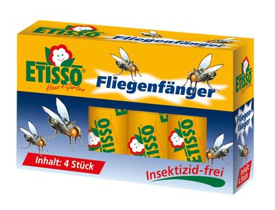 FRUNOL DELICIA® Etisso® Fliegenfänger, 4 Stück