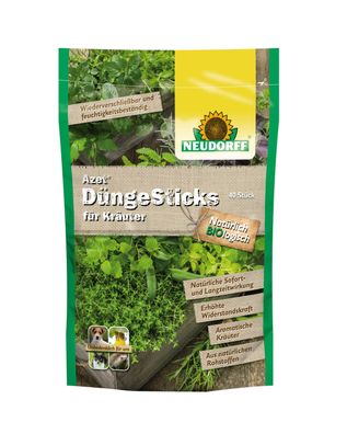 Neudorff Azet® DüngeSticks für Kräuter, 40 Sticks