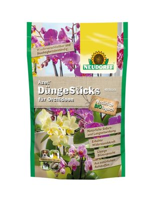 Neudorff Azet® DüngeSticks für Orchideen, 40 Sticks