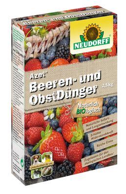 Neudorff Azet® Beeren- und ObstDünger, 2,5 kg