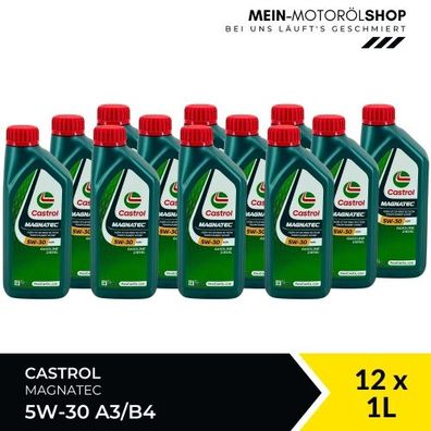 Castrol Magnatec 5W-30 A3/B4 12x1 Liter
