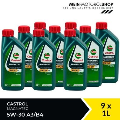 Castrol Magnatec 5W-30 A3/B4 9x1 Liter