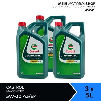 Castrol Magnatec 5W-30 A3/B4 3x5 Liter