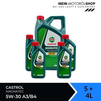 Castrol Magnatec 5W-30 A3/B4 5 + 4 Liter