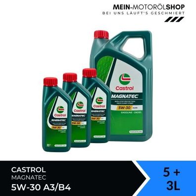 Castrol Magnatec 5W-30 A3/B4 5 + 3 Liter