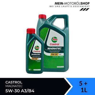 Castrol Magnatec 5W-30 A3/B4 5 + 1 Liter