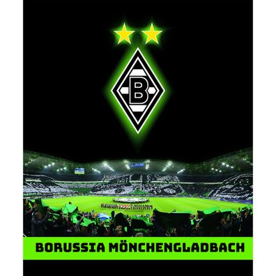 Borussia Mönchengladbach Teppich Borussia-Park 100x120 cm