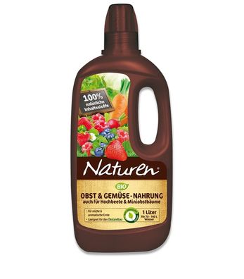 SUBSTRAL® Naturen® Obst & Gemüse Nahrung BIO, 1 Liter