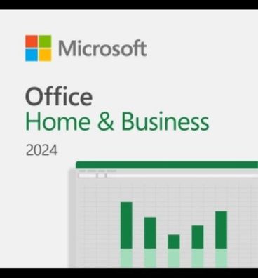 Microsoft Office Home & Business 2024 / 1 PC/MAC / Dauerlizenz / ESD