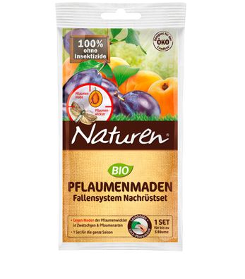 SUBSTRAL® Naturen® Pflaumenmaden Fallensystem Nachrüstset BIO