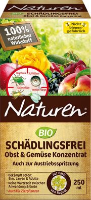 SUBSTRAL® Naturen® BIO Schädlingsfrei Obst & Gemüse Konzentrat, 250 ml