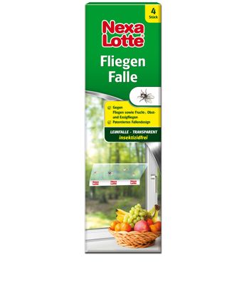 NEXA LOTTE® Fliegenfalle, 4 Stück