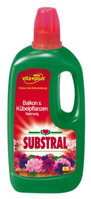 SUBSTRAL® Kübel- & Balkonpflanzen Nahrung, 1 Liter