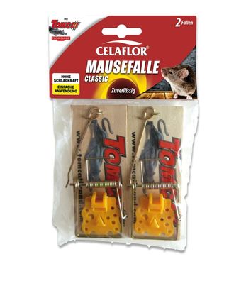 SUBSTRAL® Celaflor® Mausefalle Classic, 2 Stück