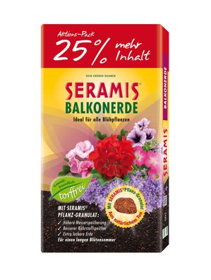 SERAMIS® Balkonerde, 50 Liter