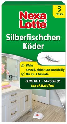 NEXA LOTTE® Silberfischchen-Köder, 3 Stück